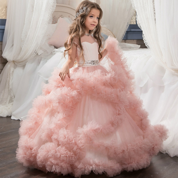 Luxury Pageant Tulle Ball Gowns ...